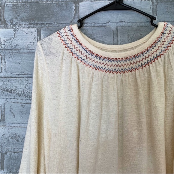 MADEWELL| Superlight Jacquard Embroidered Smocked - Picture 7 of 11